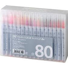  Kuretake - ZIG - Clean Color - Real Brush Marker