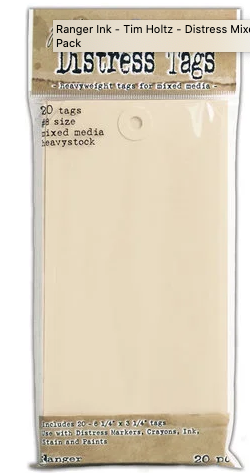 Ranger - Tim Holtz Distress Mixed Media Tag