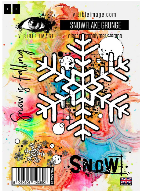 Visible Image - Snowflake Grunge