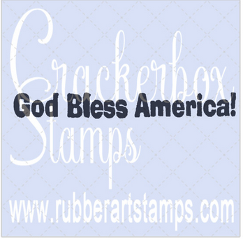 Crackerbox Stamps - God Bless America
