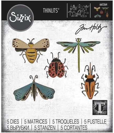 Sizzix - Tim Holtz Funky Insects