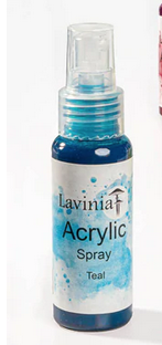 Lavinia - Acrylic Spray - Teal