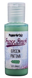 PaperArtsy - Fresco Chalk Paint - Green Patina