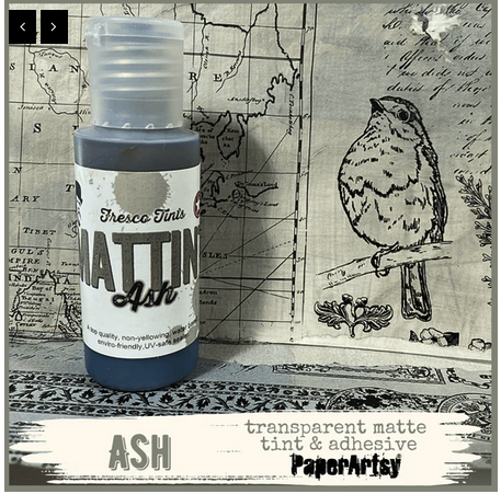 PaperArtsy - Mattint Ash 