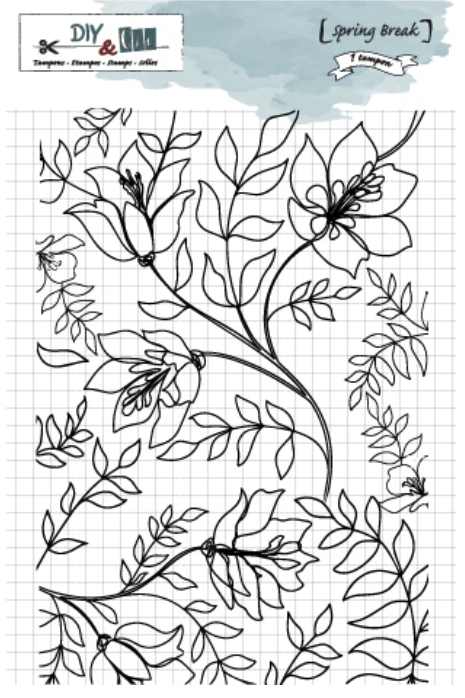 DIY & Cie - Texture Plate - Spring Break