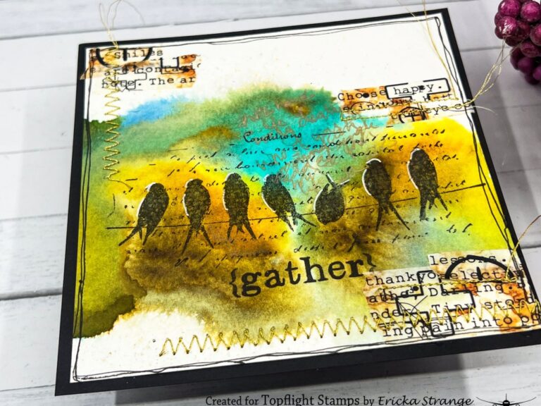 Feathered Friends & Magical Colors: A Mixed Media Watercolor Adventure