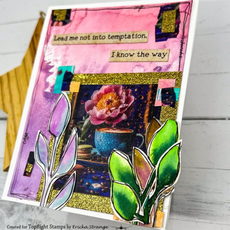 Creative Play with Gel Prints and Washi