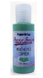 PaperArtsy - Fresco Chalk Paint - Weathered Copper