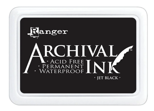 Ranger - Archival Ink Pad - Jet Black Ranger - Archival Ink Pad - Jet Black