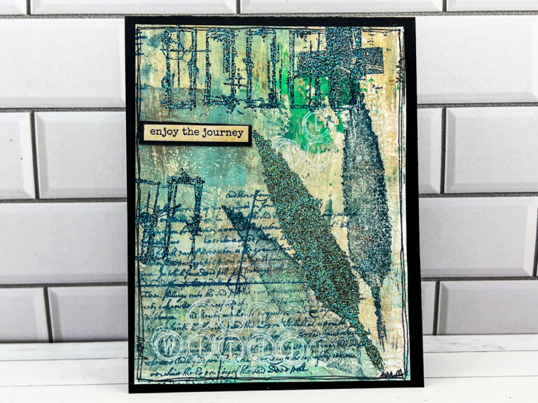 Layered & Luminous: Gel Press + PaperArtsy Mixed Media Magic