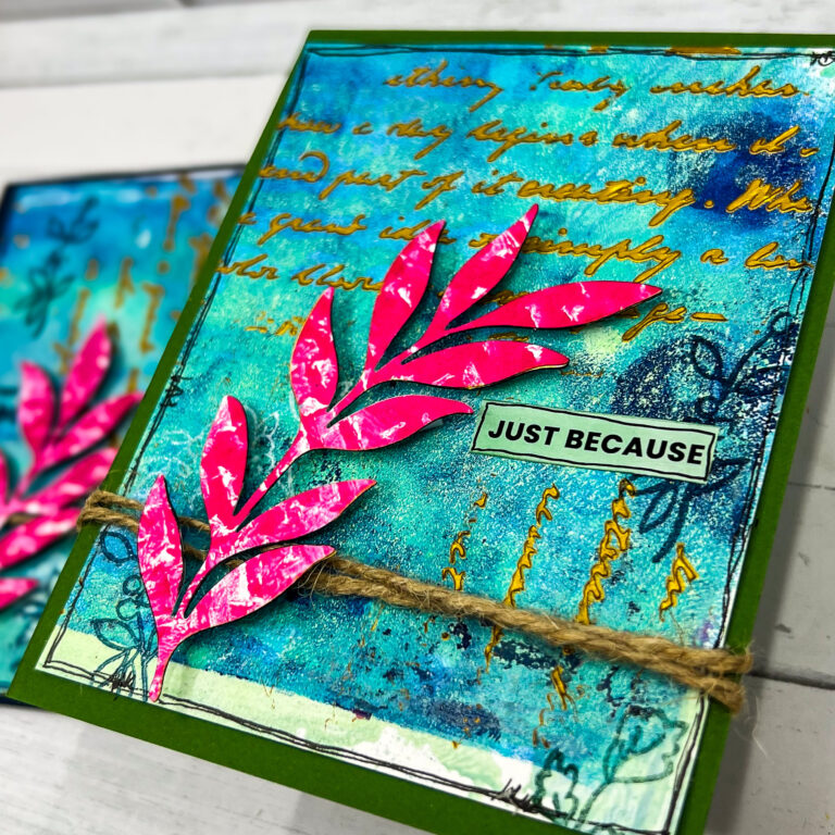 Texture, Shine & Play: An Altenew Inspiration