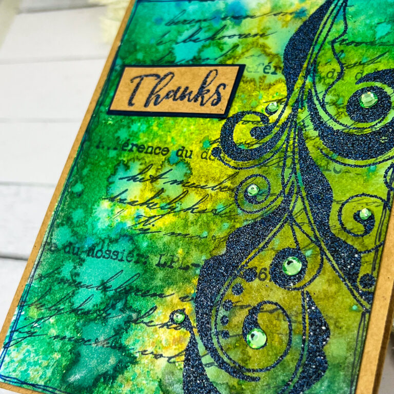 From Leftover to Lovely: A Quick Watercolor Thank You Card