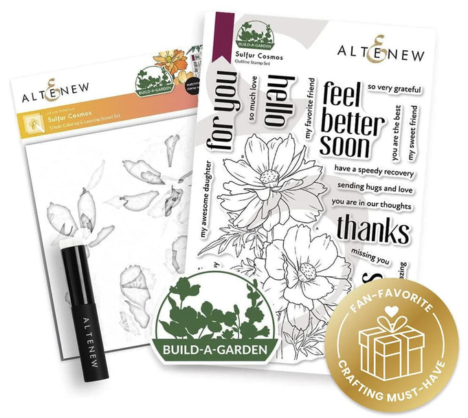 Altenew - Build-A-Garden Sulfur Cosmos Altenew - Build-A-Garden Sulfur Cosmos