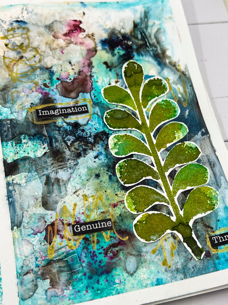 Layers of Color: Creating a Mixed Media Journal Page with Sprays & Infusions