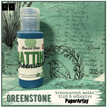PaperArtsy - Mattint Greenstone