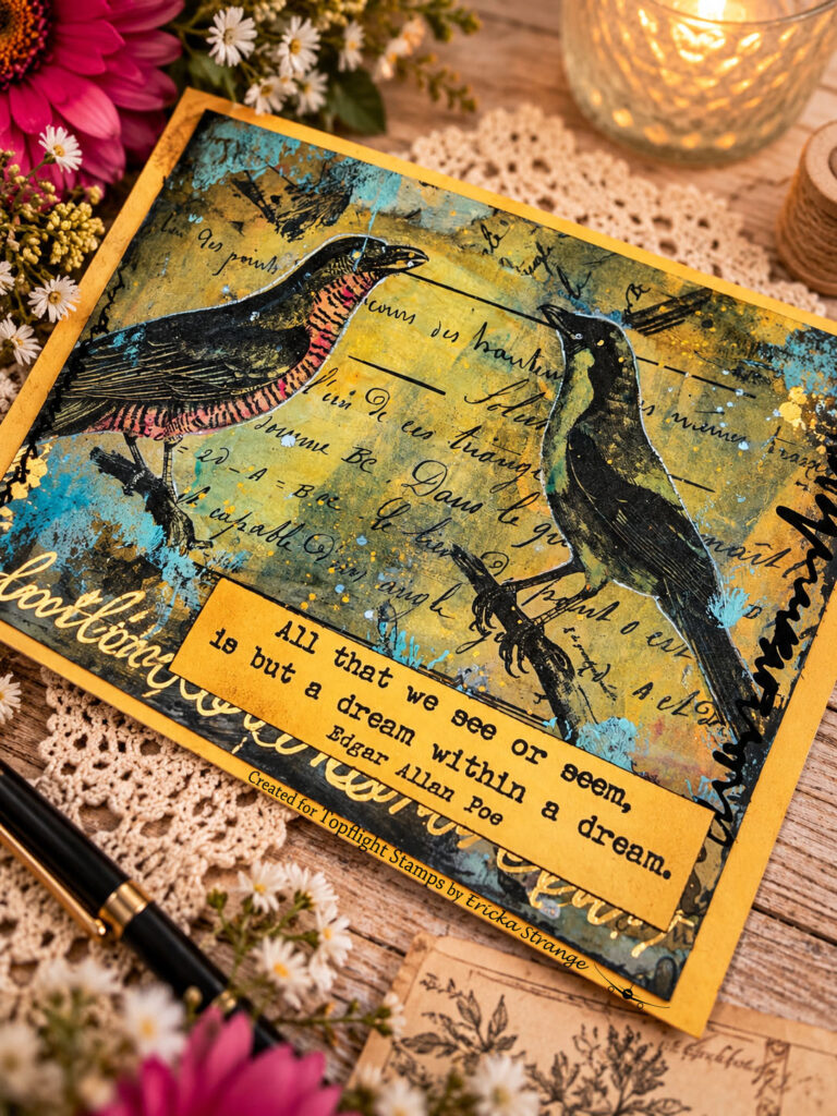 Create Stunning Vintage Layers with PaperArtsy Tissue and Mattints